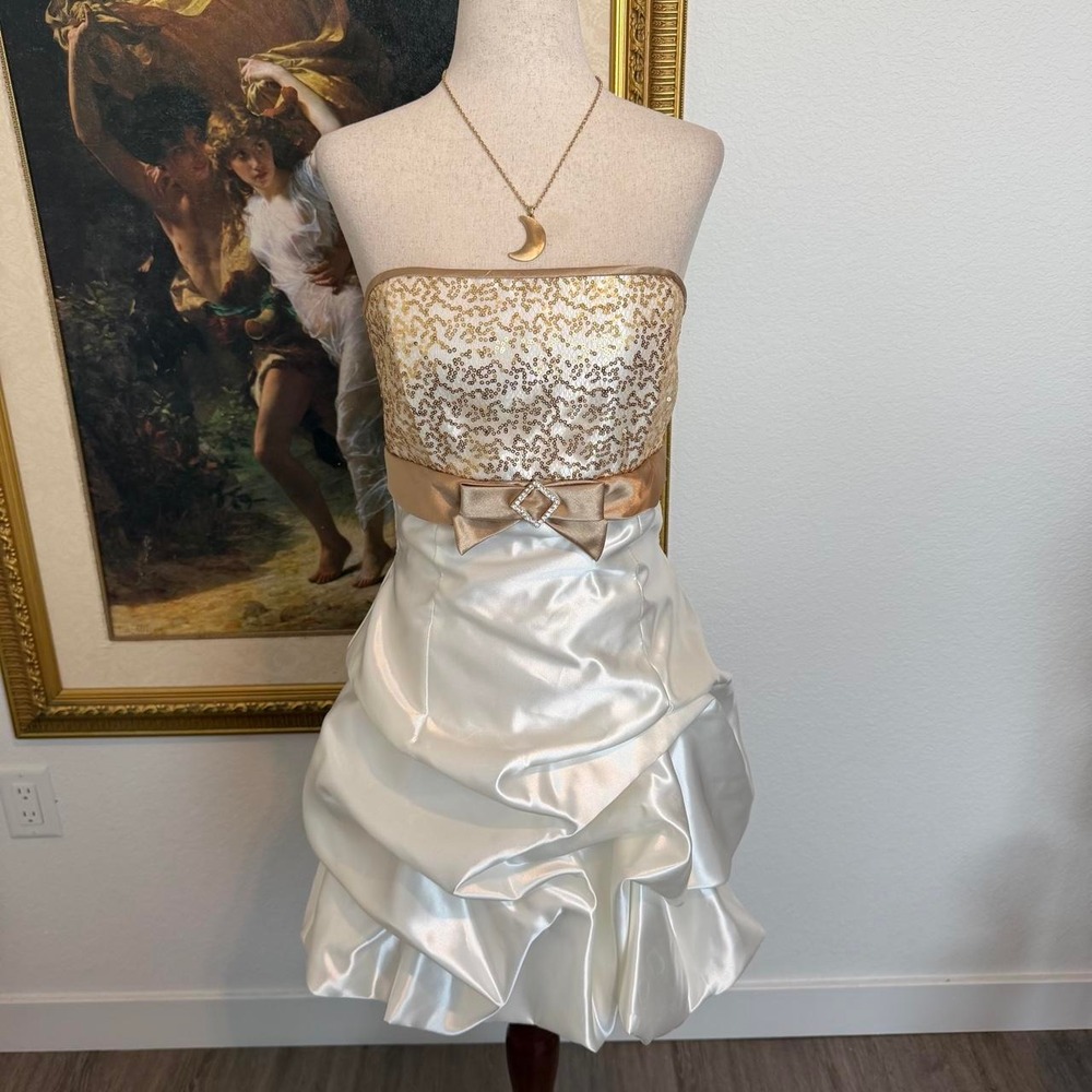 Y2K Jessica McClintock for Gunne Sax Homecoming Formal Dress
